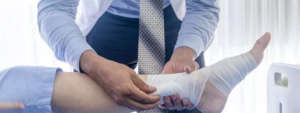 Il rischio concreto dell’amputazione.